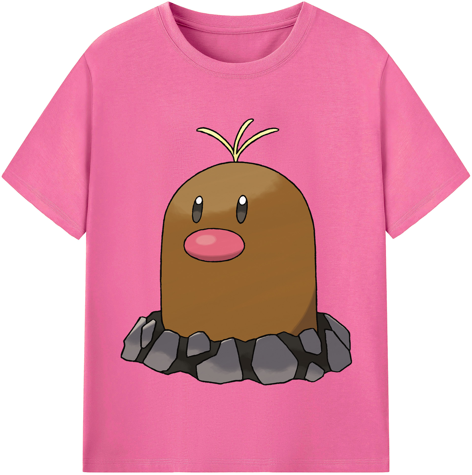 （画像用） ポケットモンスター Pokémon レディースカジュアルプリントTシャツ（綿100％）